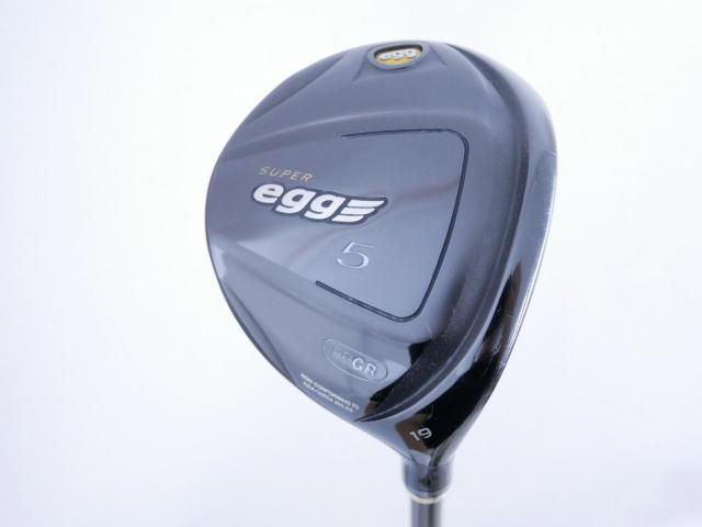 Fairway Wood : PRGR : หัวไม้ 5 PRGR Super Egg (หน้าเด้งเกินกฏ COR 0.84 ออกปี 2018 หายากมาก) Loft 19 Flex R (M-37)