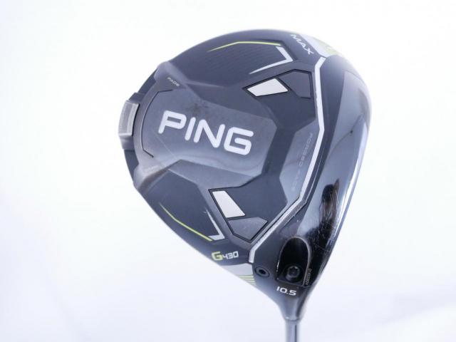 Driver : PING : ไดรเวอร์ Ping G430 Max (รุ่นปี 2023) Loft 10.5 ก้าน Ping Tour 2.0 65 Flex S