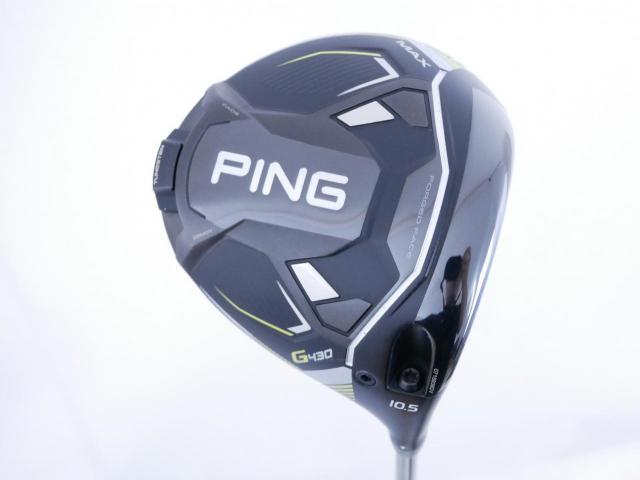 Driver : PING : ไดรเวอร์ Ping G430 Max (รุ่นปี 2023) Loft 10.5 (ปรับได้) ก้าน Ping 65 Flex S