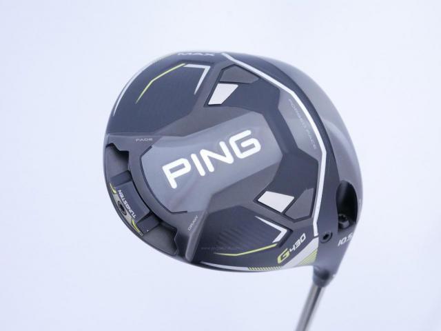 Driver : PING : ไดรเวอร์ Ping G430 Max (รุ่นปี 2023) Loft 10.5 (ปรับได้) ก้าน Ping 65 Flex S