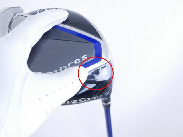 Driver : Yamaha : **มีบุบ** ไดรเวอร์ Yamaha Inpres DriveStar (รุ่นปี 2023 ตีไกล ตีมันมากๆ) Loft 10.5 ก้าน Fujikura Speeder NX M423d Flex SR