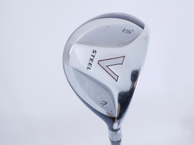 Fairway Wood : Taylormade : หัวไม้ 3 Taylormade V-Steel Loft 15 ก้าน Mitsubishi Diamana s73 Flex S