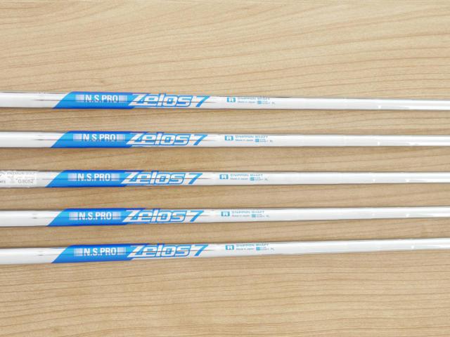 Iron set : Callaway : **ของใหม่ ยังไม่แกะพลาสติก** ชุดเหล็ก Callaway Paradym Ai Smoke (ออกปี 2024 ตีง่ายมาก ไกล Japan Spec.) มีเหล็ก 6-Pw (5 ชิ้น) ก้านเหล็ก NS Pro ZELOS 7 Flex R