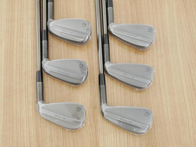 Iron set : Taylormade : **ของใหม่ ยังไม่แกะพลาสติก** ชุดเหล็ก Taylormade P770 Black Forged (รุ่นล่าสุด ออกปี 2024 นุ่ม แน่น) มีเหล็ก 5-Pw (6 ชิ้น) ก้านเหล็ก NS Pro Modus 120 Flex S