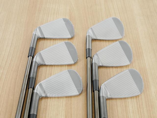 Iron set : Taylormade : **ของใหม่ ยังไม่แกะพลาสติก** ชุดเหล็ก Taylormade P770 Black Forged (รุ่นล่าสุด ออกปี 2024 นุ่ม แน่น) มีเหล็ก 5-Pw (6 ชิ้น) ก้านเหล็ก NS Pro Modus 120 Flex S