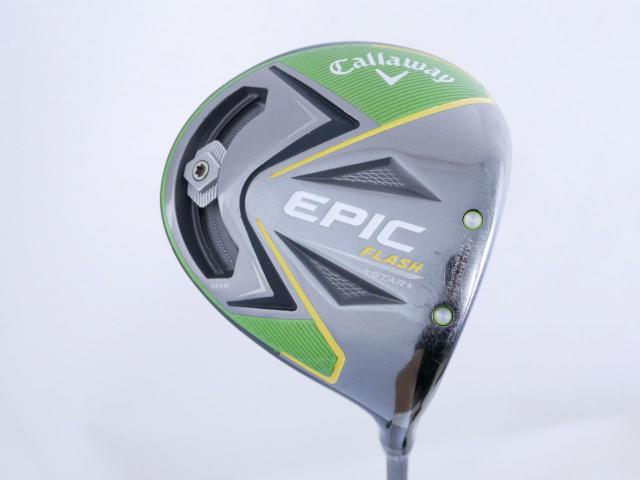 Driver : Callaway : ไดรเวอร์ Callaway Epic Flash Star (รุ่นปี 2019 Japan Spec.) Loft 9.5 ก้าน Fujikura Speeder Evolution Flex S