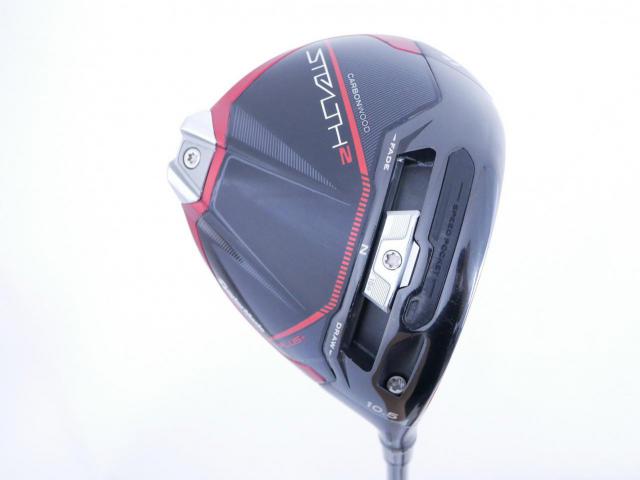 Driver : Taylormade : ไดรเวอร์ Taylormade Stealth 2 Plus+ (รุ่นใหม่ล่าสุด ออกปี 2023) Loft 10.5 ก้าน Mitsubishi Diamana TM50 Flex SR
