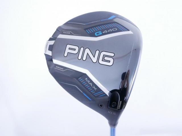 Driver : PING : ไดรเวอร์ Ping G440 Max (รุ่นล่าสุด ออกปี 2025 Japan Spec) Loft 10.5 ก้าน Ping Alta J CB Flex S