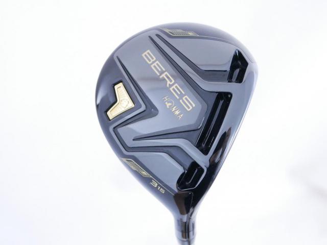 Fairway Wood : Honma : หัวไม้ 3 Honma Beres Black (รุ่นปี 2023) Loft 15 ก้าน Honma ARMRQ MX Flex R