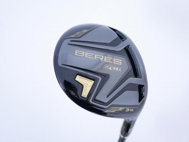Fairway Wood : Honma : หัวไม้ 3 Honma Beres Black (รุ่นปี 2023) Loft 15 ก้าน Honma ARMRQ MX Flex R