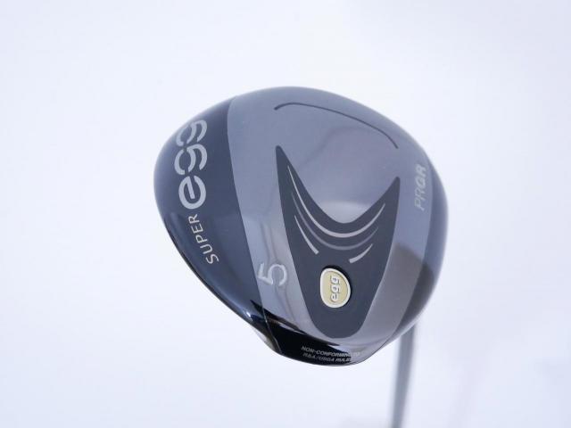 Fairway Wood : PRGR : หัวไม้ 5 PRGR Super Egg (รุ่นปี 2023 หน้าเด้งเกินกฏ COR 0.84 หายากมาก) Loft 19 ก้าน M-35 Flex R2