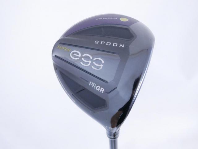 Fairway Wood : PRGR : หัวไม้ 3 PRGR Super Egg (รุ่นปี 2021 หน้าเด้งเกินกฏ COR 0.84 หายากมาก) Loft 15 Flex R2 (M-35)