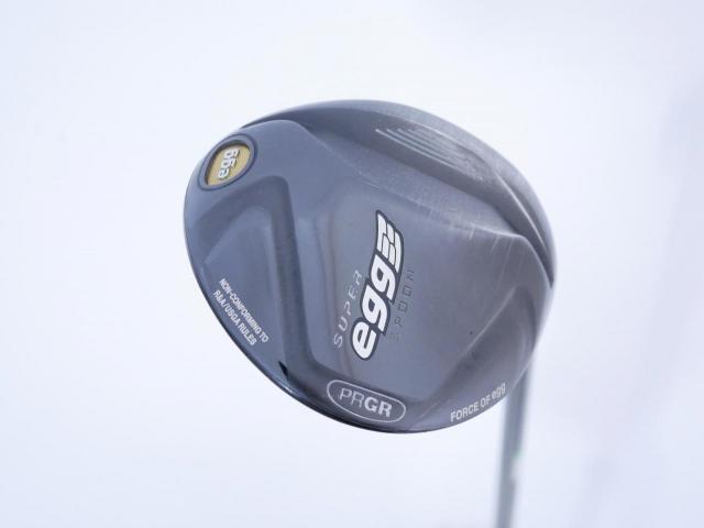 Fairway Wood : PRGR : หัวไม้ 3 PRGR Super Egg (หน้าเด้งเกินกฏ COR 0.84 ปี 2017 หายากมาก) Loft 16 Flex R (M-37)