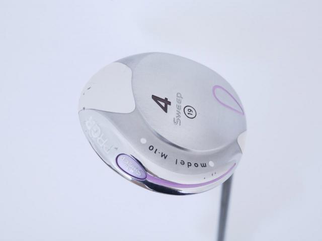 Lady club : All : หัวไม้ 4 PRGR Sweep Loft 19 ก้าน Fujikura Speeder 351 Flex R2