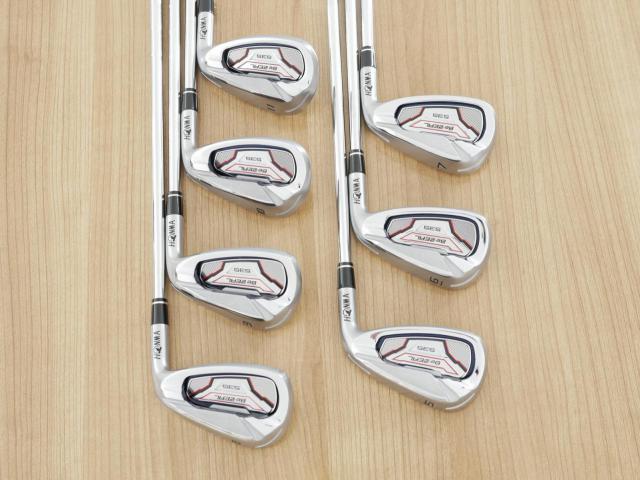 Iron set : Honma : ชุดเหล็ก Honma Bezeal 535 (ปี 2019 รุ่นนี้ใบใหญ่ที่สุดของ Honma) มีเหล็ก 5-11 (7 ชิ้น) ก้านเหล็ก NS Pro 950 Flex R