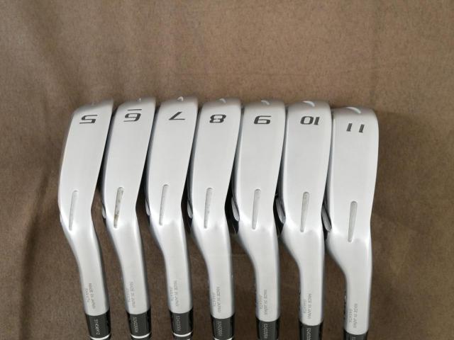 Iron set : Honma : ชุดเหล็ก Honma Bezeal 535 (ปี 2019 รุ่นนี้ใบใหญ่ที่สุดของ Honma) มีเหล็ก 5-11 (7 ชิ้น) ก้านเหล็ก NS Pro 950 Flex R