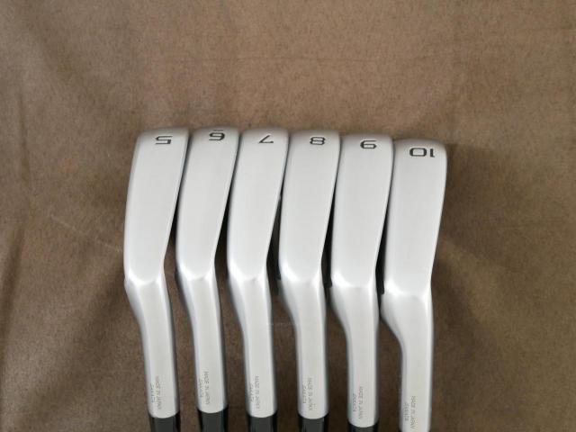 Iron set : Honma : ชุดเหล็ก Honma Tour World TW737P (ออกปี 2017) มีเหล็ก 5-10 (6 ชิ้น) ก้านเหล็ก NS Pro 850 Flex S