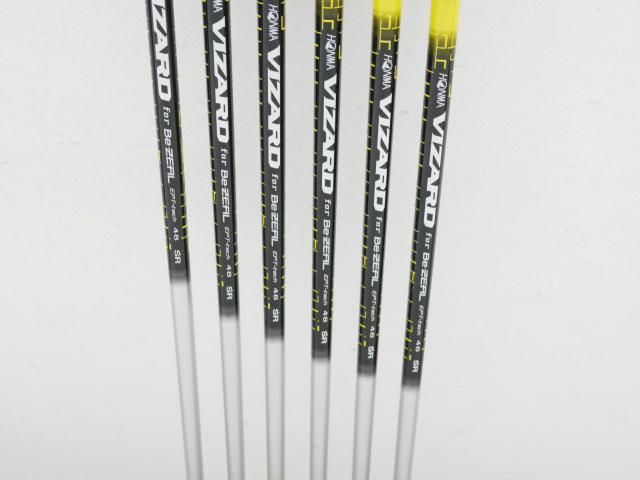 Iron set : Honma : ชุดเหล็ก Honma Bezeal 525 (ออกปี 2016 รุ่นนี้ใบใหญ่ที่สุดของ Honma) มีเหล็ก 6-11 (6 ชิ้น) ก้านกราไฟต์ Honma Vizard 48 Flex SR