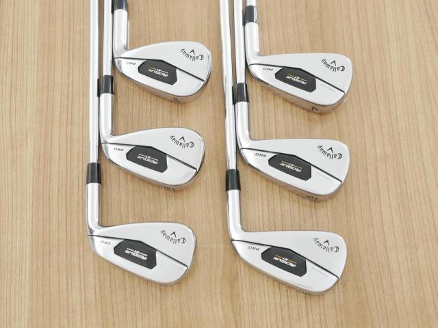 Iron set : Callaway : ชุดเหล็ก Callaway Rogue ST Pro (ออกปี 2022 คม นุ่ม แน่นมาก) มีเหล็ก 5-Pw (6 ชิ้น) ก้านเหล็ก Dynamic Gold 95 S200