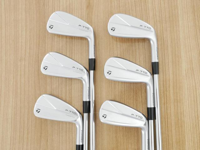 Iron set : Taylormade : ชุดเหล็ก Taylormade P770 Forged (รุ่นปี 2023 นุ่ม แน่น) มีเหล็ก 5-Pw (6 ชิ้น) ก้านเหล็ก Project X 6.0 Flex SX