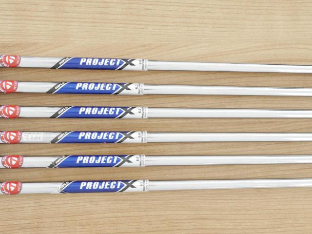 Iron set : Taylormade : ชุดเหล็ก Taylormade P770 Forged (รุ่นปี 2023 นุ่ม แน่น) มีเหล็ก 5-Pw (6 ชิ้น) ก้านเหล็ก Project X 6.0 Flex SX