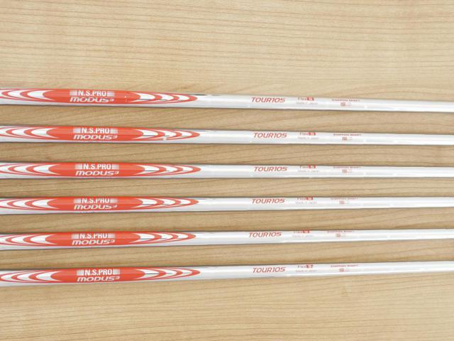Iron set : Taylormade : ชุดเหล็ก Taylormade P790 (ตัวท้อปสุด ล่าสุด ออกปี 2025 Japan Spec.) มีเหล็ก 5-Pw (6 ชิ้น) ก้านเหล็ก NS Pro Modus 105 Flex S