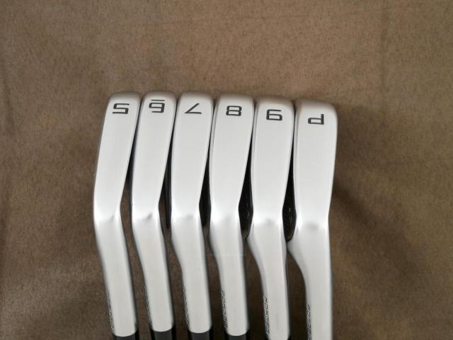 Iron set : Taylormade : ชุดเหล็ก Taylormade P7MC Forged (ซีรี่ย์ท้อปสุด ออกปี 2023) มีเหล็ก 5-Pw (6 ชิ้น) ก้านกราไฟต์ Mitsubishi Diamana Thump i95 Flex S