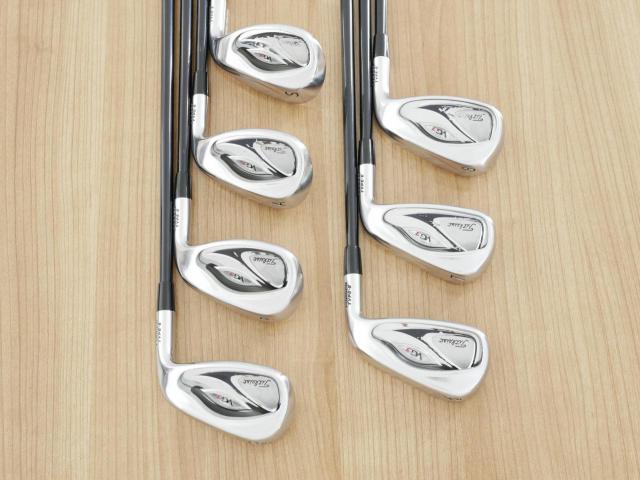 Iron set : Titleist : ชุดเหล็ก Titleist VG3 Type E Forged (Japan Spec. ตีง่ายและไกลมากๆ) มีเหล็ก 6-Pw,Aw,Sw (7 ชิ้น) ก้านกราไฟต์ Mitsubishi Rayon VG i60 Flex R