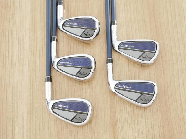 Iron set : Callaway : ชุดเหล็ก Callaway Paradym (รุ่นปี 2023 Japan Spec.) มีเหล็ก 6-Pw (5 ชิ้น) ก้านกราไฟต์ Fujikura VENTUS TR 5 Flex R
