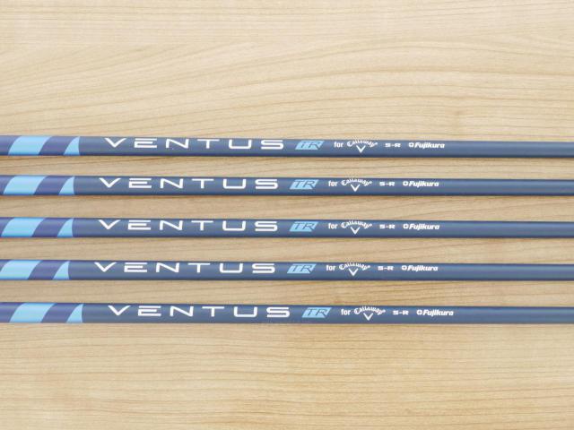 Iron set : Callaway : ชุดเหล็ก Callaway Paradym (รุ่นปี 2023 Japan Spec.) มีเหล็ก 6-Pw (5 ชิ้น) ก้านกราไฟต์ Fujikura VENTUS TR 5 Flex R