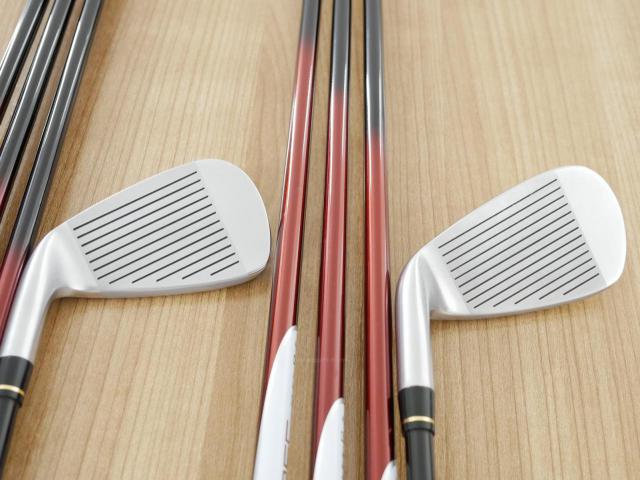 Iron set : Honma : ชุดเหล็ก Honma AMAZING Spec (หน้าเด้ง โกงองศาสุดๆ ไกลที่สุด) มีเหล็ก 6-11,Aw,Sw (8 ชิ้น ระยะเทียบเท่า 5-Pw,Aw,Sw) ก้านกราไฟต์ Flex R