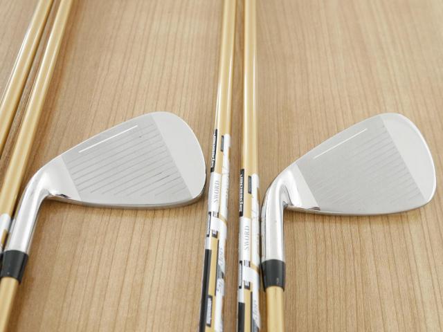 Iron set : Katana : ชุดเหล็ก Katana Sword Sniper AIR (หน้าเด้ง) มีเหล็ก 6-Pw,Aw,Sw (7 ชิ้น) ก้านกราไฟต์ Fujikura Air Speeder Flex SR