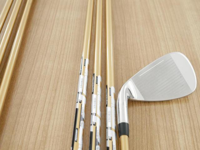 Iron set : Katana : ชุดเหล็ก Katana Sword Sniper AIR (หน้าเด้ง) มีเหล็ก 6-Pw,Aw,Sw (7 ชิ้น) ก้านกราไฟต์ Fujikura Air Speeder Flex SR