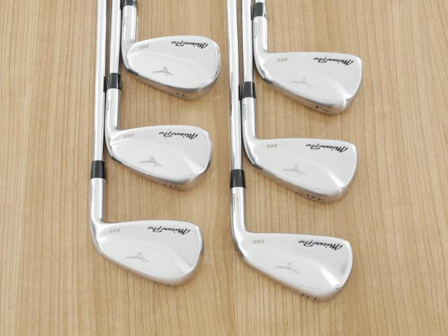 Iron set : Mizuno : ชุดเหล็ก Mizuno Pro 225 Forged (ปี 2023 นุ่ม แน่น ระยะดี) มีเหล็ก 5-Pw (6 ชิ้น) ก้านเหล็ก NS Pro ZELOS 7 Flex R
