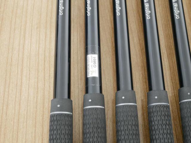Iron set : PRGR : ชุดเหล็กกระเทย PRGR NEW Egg (ปี 2020 ตีง่ายและไกลมากๆ เด้งสุดๆ COR 0.82) มีเหล็ก 7-Pw,Aw,As,Sw (7 ชิ้น) ก้านกราไฟต์ M-43 Flex S