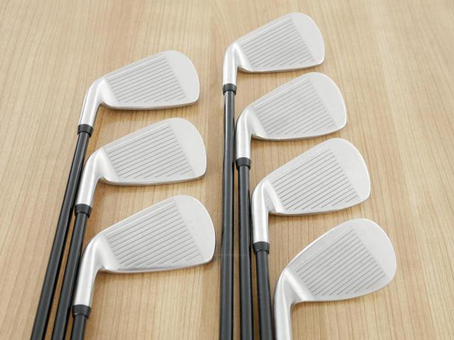 Iron set : PRGR : ชุดเหล็ก PRGR AS302 (ใบใหญ่ ตีง่าย) มีเหล็ก 5-Pw,Sw (7 ชิ้น) ก้านกราไฟต์ Flex R