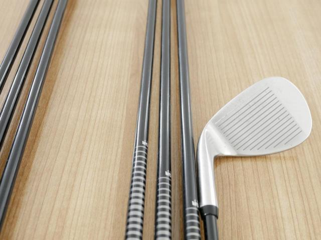 Iron set : PRGR : ชุดเหล็ก PRGR AS302 (ใบใหญ่ ตีง่าย) มีเหล็ก 5-Pw,Sw (7 ชิ้น) ก้านกราไฟต์ Flex R