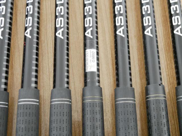 Iron set : PRGR : ชุดเหล็ก PRGR AS302 (ใบใหญ่ ตีง่าย) มีเหล็ก 5-Pw,Sw (7 ชิ้น) ก้านกราไฟต์ Flex R