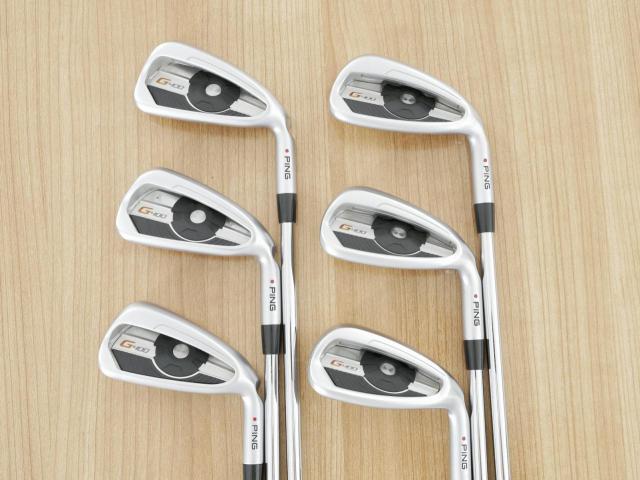 Iron set : Ping : ชุดเหล็ก Ping G400 (ปี 2018 ใบใหญ่ ง่าย ไกล) มีเหล็ก 5-Pw (6 ชิ้น) ก้านเหล็ก Ping AWT 2.0 Lite Flex R