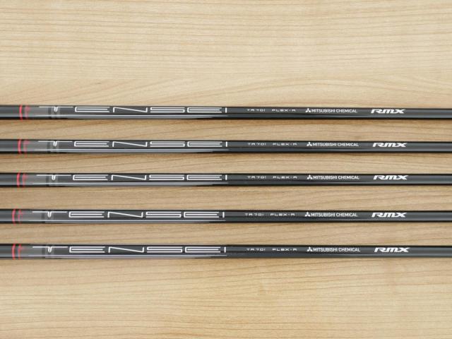 Iron set : Yamaha : ชุดเหล็ก Yamaha RMX VDX (รุ่นล่าสุด ออกปี 2024 ตีไกลและง่ายมากๆๆ ค่า MOI สูงสุด) มีเหล็ก 6-Pw (5 ชิ้น) ก้านกราไฟต์ Mitsubishi TENSEI TR 70i Flex R