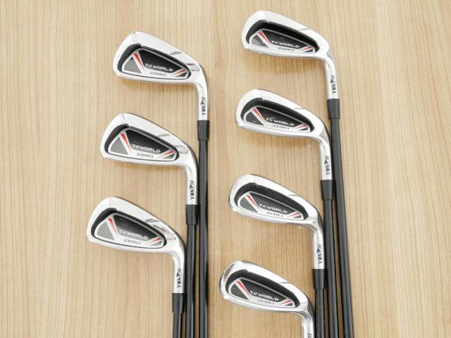 Iron set : Honma : ชุดเหล็ก Honma Tour World ZERO (ใบใหญ่ ตีง่าย ไกล) มีเหล็ก 6-10,Aw,Sw (7 ชิ้น) ก้านกราไฟต์ Flex R