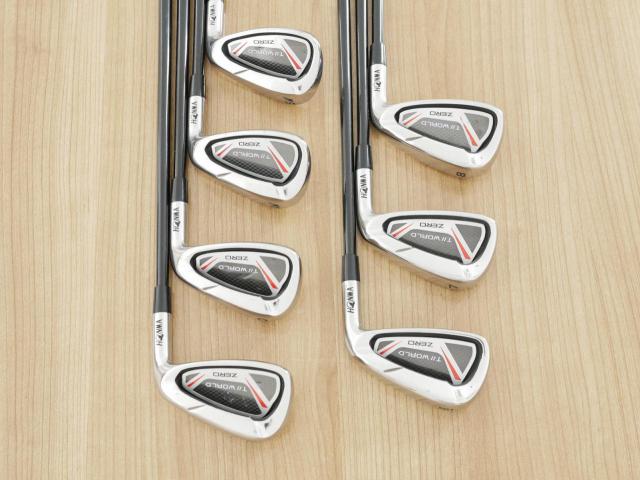 Iron set : Honma : ชุดเหล็ก Honma Tour World ZERO (ใบใหญ่ ตีง่าย ไกล) มีเหล็ก 6-10,Aw,Sw (7 ชิ้น) ก้านกราไฟต์ Flex R