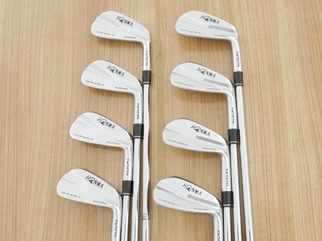 Iron set : Honma : ชุดเหล็ก Honma Tour World TW727M (Forged Blade ปี 2016) มีเหล็ก 3-10 (8 ชิ้น) ก้านเหล็ก Dynamic Gold X100