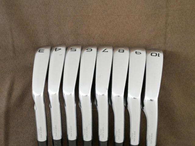 Iron set : Honma : ชุดเหล็ก Honma Tour World TW727M (Forged Blade ปี 2016) มีเหล็ก 3-10 (8 ชิ้น) ก้านเหล็ก Dynamic Gold X100