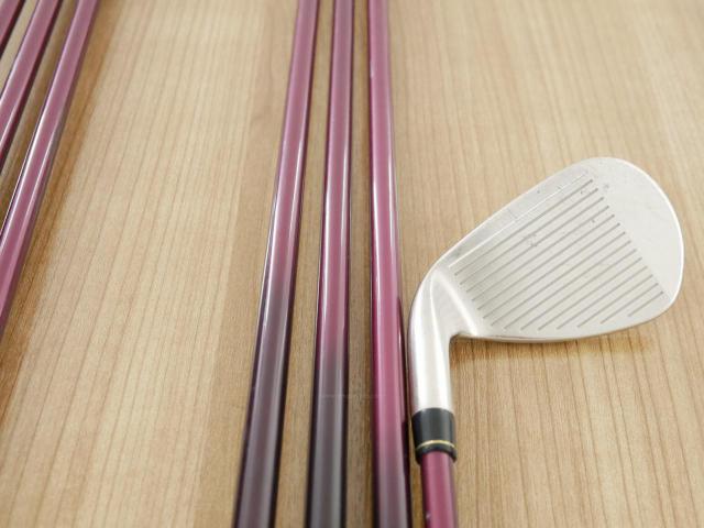 Iron set : Yonex : ชุดเหล็ก Yonex Royal DTP (ออกปี 2016 ท๊อปสุด ก้านดีมาก หน้าเด้ง ตีไกลสุดๆ) มีเหล็ก 7-Pw,Aw,As,Sw (7 ชิ้น) ก้านกราไฟต์ Flex SR