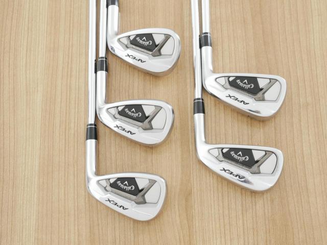 Iron set : Callaway : ชุดเหล็ก Callaway APEX Forged (รุ่นปี 2022) มีเหล็ก 6-Pw (5 ชิ้น) ก้านเหล็ก NS Pro ZELOS 8 Flex S