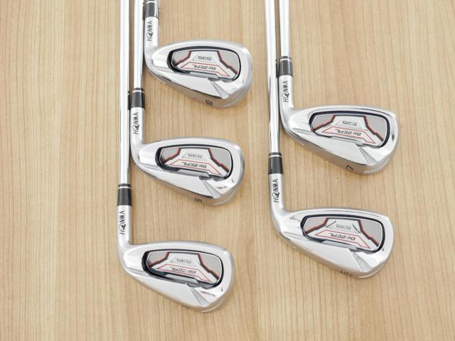Iron set : Honma : ชุดเหล็ก Honma Bezeal 535 (ปี 2019 รุ่นนี้ใบใหญ่ที่สุดของ Honma) มีเหล็ก 6-10 (5 ชิ้น) ก้านเหล็ก NS Pro 950 Flex R
