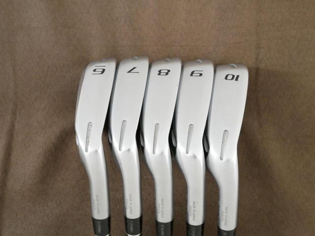 Iron set : Honma : ชุดเหล็ก Honma Bezeal 535 (ปี 2019 รุ่นนี้ใบใหญ่ที่สุดของ Honma) มีเหล็ก 6-10 (5 ชิ้น) ก้านเหล็ก NS Pro 950 Flex R