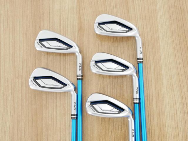 Iron set : Ping : ชุดเหล็ก Ping G440 (รุ่นล่าสุด ออกปี 2025 Japan Spec. ใบใหญ่ ง่าย ไกล) มีเหล็ก 7-W,U (5 ชิ้น) ก้านกราไฟต์ Ping ALTA J CB Flex SR