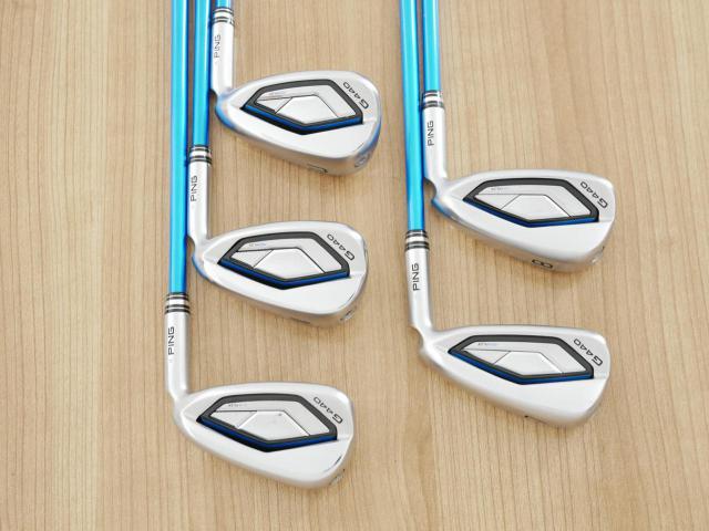 Iron set : Ping : ชุดเหล็ก Ping G440 (รุ่นล่าสุด ออกปี 2025 Japan Spec. ใบใหญ่ ง่าย ไกล) มีเหล็ก 7-W,U (5 ชิ้น) ก้านกราไฟต์ Ping ALTA J CB Flex SR